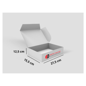 Caixa Sedex 27,5cm x 15,5cm x 12,5cm